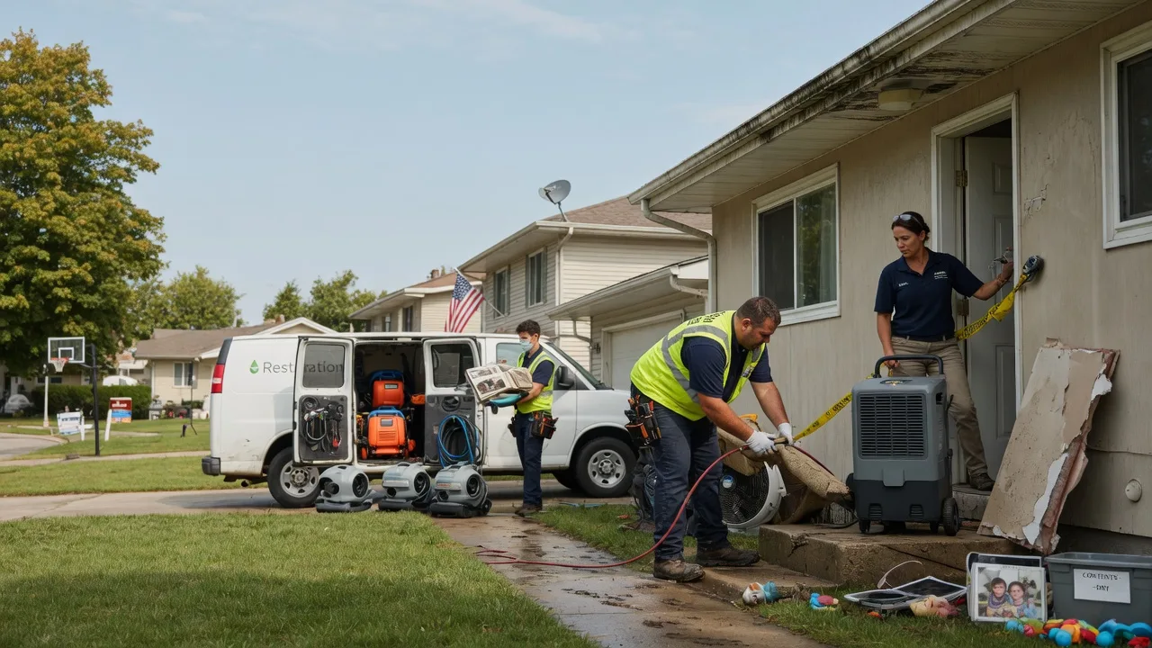 Water Damage Restoration in Carsonville, MI near me